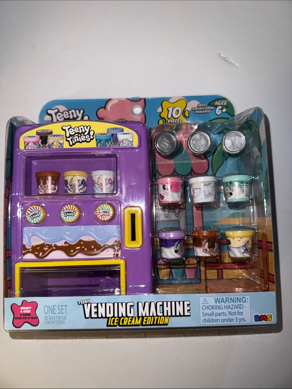 Teeny Tinies Vending Machine Ice Cream Edition - Purple